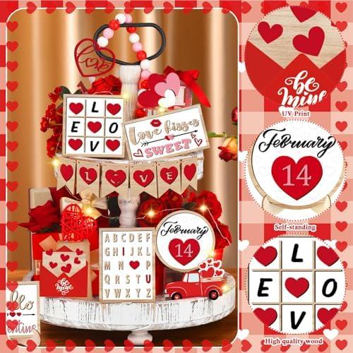 -20% off,Create Memorable Valentine’s Day Moments with Our 21-Piece Wooden Decor Set