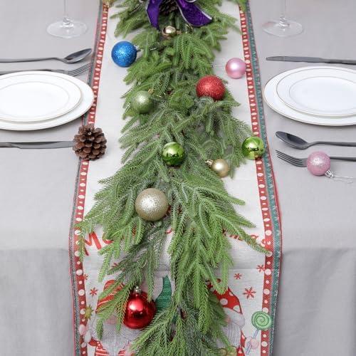 -36% off,Elevate Your Holiday Decor with the Real Touch Pine Garland: A Festive Must-Have!