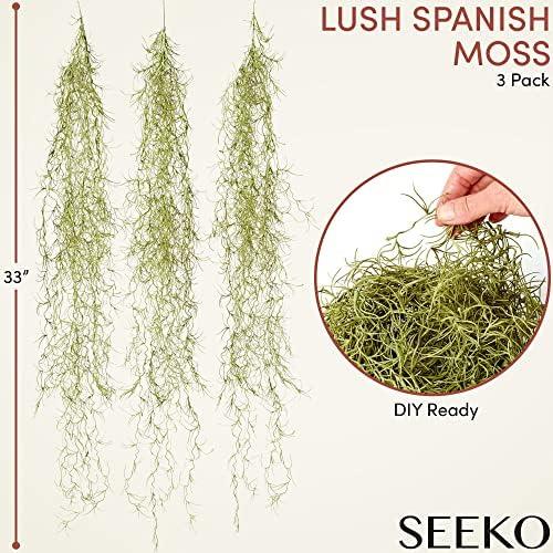 -28% off,Elevate Your Decor with SEEKO Succulents Spanish Moss – A Must-Have for Artistic and Realistic Moss Decor