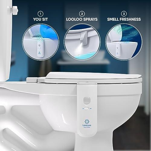 -13% off,Experience Effortless Freshness with the LooLoo Automatic Touchless Toilet Spray Starter Kit