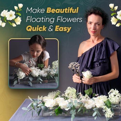 -27% off,Elevate Your Floral Centerpieces with Acrylery™ 23 Inches Acrylic Flower Vase Rectangular